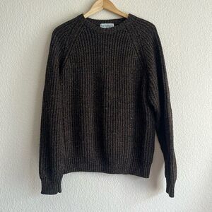 Vintage GAP Speckled Blue Crew Pullover Sweater Large